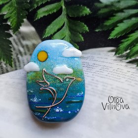 Seascape with bird #10 image