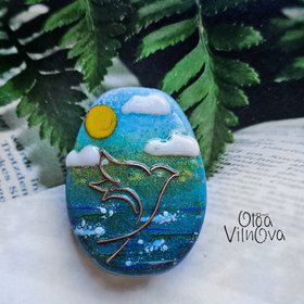 Seascape with bird #11 image