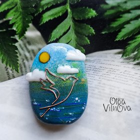 Seascape with bird #9 image