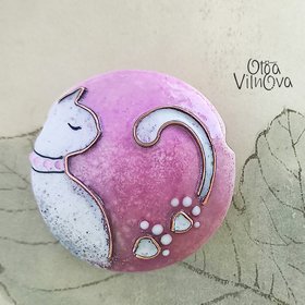 Quiet Heart Sitting Cat #3 image