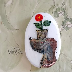 Dachshund flower pot #5 image