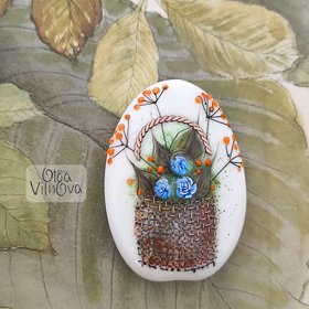 Gathered Blooms basket #29 image