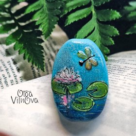 Pond with water lilies #5 image